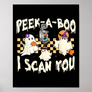 Echografie Grappige Halloween Outfit Kostuums Poster