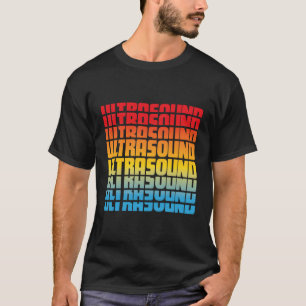 Echografische echografie radiologie Sonografie G T-shirt