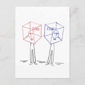 echokamer briefkaart