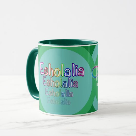 Echolalia NeuroDivergent Rebel Mug (Devant gauche)