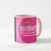 Echolalia Rainbow Infinee Cafe Mug (Devant droit)