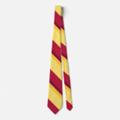 Échos de cravate de rayure d'université de coucher (Devant)