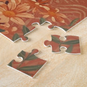 Échos du Soleil – Paysage Doré Onirique Puzzle (Côté)