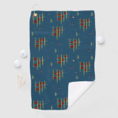 Echo's van geometrie golfhanddoek (Insitu)