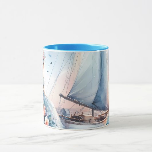 Echo's van het tij mok (Midden)