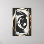 Echo's van Oneindigheid Canvas Afdruk (Voorkant)