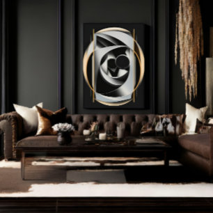 Echo's van Oneindigheid Canvas Afdruk