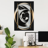 Echo's van oneindigheid poster (Thuiskantoor)