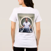 Echo's van Stilte – De Void DJ Tri-Blend Shirt (Achterkant)