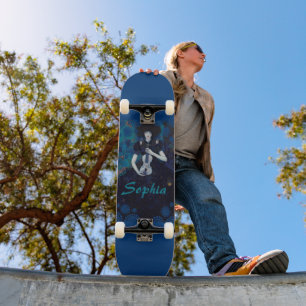 Echo's van Stilte: Een Viool Lied van Genezing Skateboard