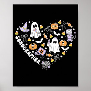 Echoscopist Hart Halloween Echotechnicus MFM Poster