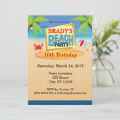 Échouez la partie 5" x 7" des invitations (Debout devant)