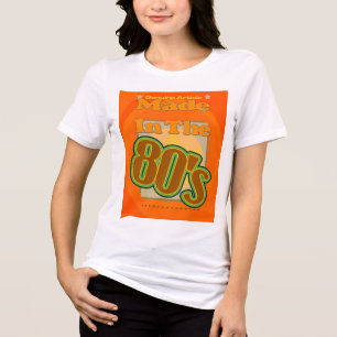 Echt artikel gemaakt in de jaren 80 - Gepersonalis Tri-Blend Shirt