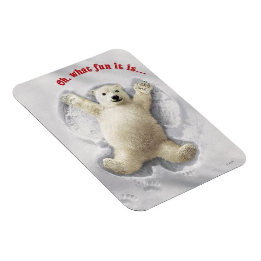 Echt Big Snow Angel Magneet (Rechterzijde)