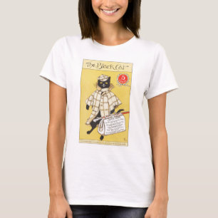 Echt  Black Cat Magazine Hoesje T-shirt