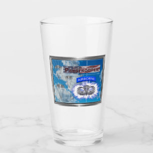 Echt Cool American Paratrooper Flag Glas