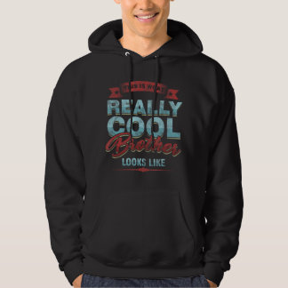 Echt cool broertje ziet eruit als familie broers e hoodie