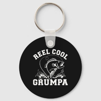 Echt Coole Grumpa Voor Visgrootvader Sleutelhanger