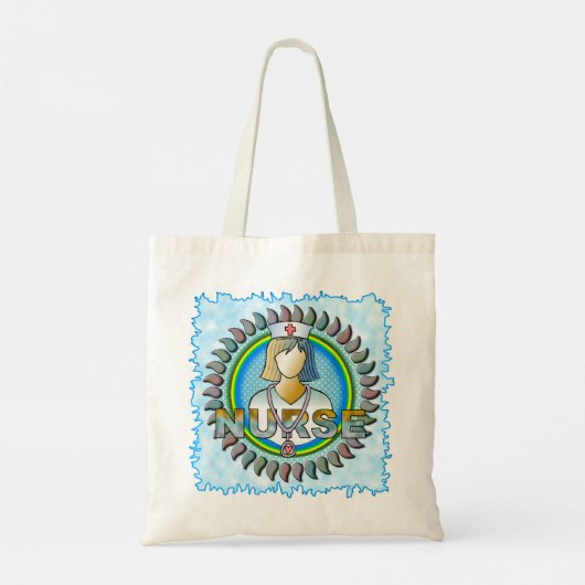 Echt een coole verpleegster tote bag (Achterkant)