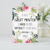 Echt fantastische offerte voor mentor-cadeaumentor (Staand voorkant)