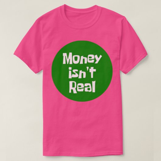 Echt geldbedrag t-shirt (Design voorkant)