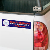 Echt geluk met een Cockapoo Bumpersticker (Op Truck)