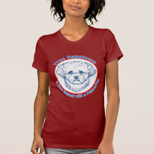 Echt geluk met een Peke-a-Poo T-shirt