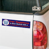 Echt geluk Nova Scotia Duck Tolling Bumpersticker (Op Truck)