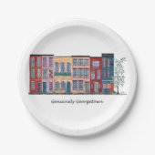 Echt Georgetown Papieren Bordje (Voorkant)