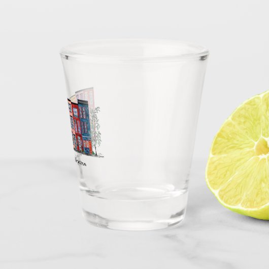Echt Georgetown Shot Glas (Rechts)