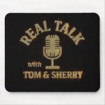 Echt gesprek met Tom & Sherry Podcast Muismat