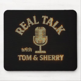 Echt gesprek met Tom & Sherry Podcast Muismat