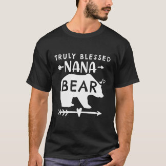 Echt gezegend Nana Beer Schattig Beer Shirt hart
