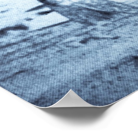 Echt grote flapper Vist forel Poster (Hoek)