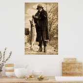 Echt grote vis poster (Keuken)