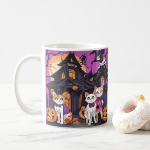 Echt halloween maken koffiemok