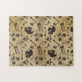 Echt harde botpuzzel legpuzzel (Horizontaal)