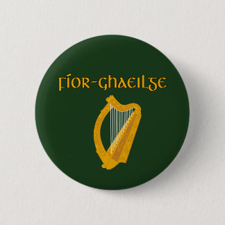 ECHT IERS Gaelic Keltische Cultuur 2.25 in. Ronde Button 5,7 Cm