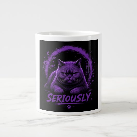 Echt Kat Extra Grote Beker (Voorkant)