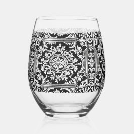 Echt koninklijk wijnglas zonder voet