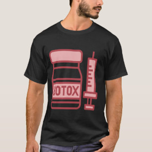 Echt Leuk Botox Vulling Lippen Gezicht Voorhoofd T-shirt