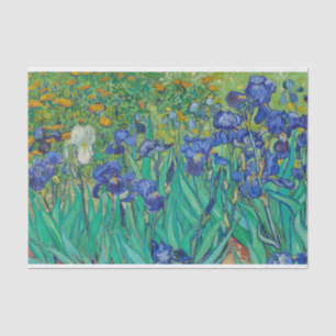 Echt (niet AI) Irisschilderij van Van Gogh Tissuepapier