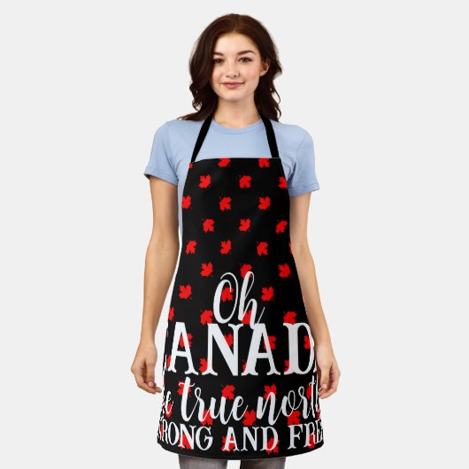 Echt Noord Sterk en Gratis Canadees Schort (Gedragen)