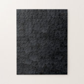 Echt onmogelijk zwarte houtskool legpuzzel (Verticaal)