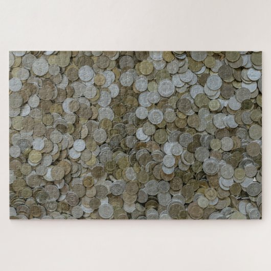 Echt onmogelijke Poolse munten puzzel Legpuzzel (Horizontaal)
