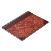 Echt : oude antiek boekomslag - retro notitieboek (Linkerzijde)