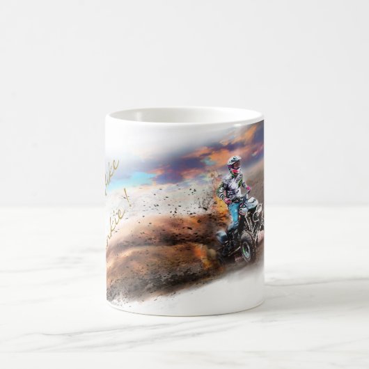 ECHT QUAD FIETS PLEZIER voor de jongens Magische Mok (Center)