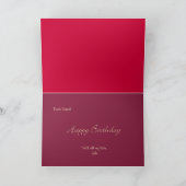 Echt Scrumptious Birthday Kaart (Binnen)