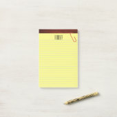 "Echt waar?" Legale desktop met functionaliteit 4x Post-it® Notes (Op bureau)