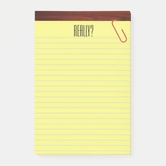 "Echt waar?" Legale desktop met functionaliteit 4x Post-it® Notes (Voorkant)